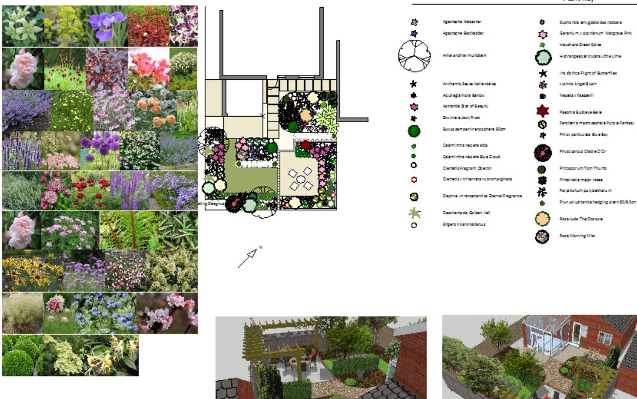 Dorset garden design plan
